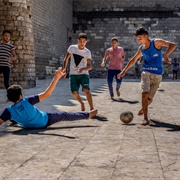 Street Football at Altitude