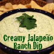Creamy Jalapeno Ranch Dip