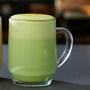 Citrus Green Tea Latte
