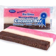 Espeez Blue Ribbon Neapolitan Coconut Bar