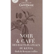 Cafe-Tasse Chocolat Noir & Cafe Kenya