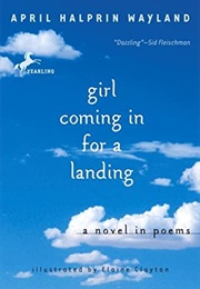 Girl Coming in for a Landing (April Halprin Wayland)