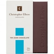 Christopher Elbow 70% Artisan Dark Chocolate Bar