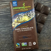 Endangered Species Dark Chocolate W/ Blueberries