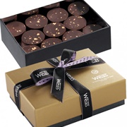Weiss Ballotin De Chocolats Palets Or