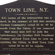 Town Line NY, Last Holdout of the Confederacy