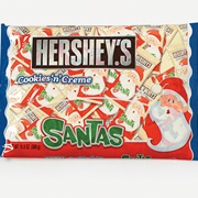 Hershey's Cookies 'N' Creme Santas