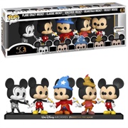 Plane Crazy Mickey / Classic Mickey / Sorcerer Mickey / Beanstalk Mickey / Mickey Mouse 5 Pack