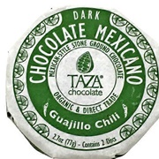 Taza Stone Ground Guajilo Chili Chocolate Mexicano