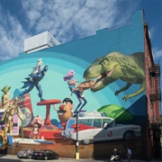 Gaze at the Artworks Murals