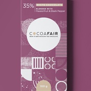 Cocoafair Passionfruit & Black Pepper W/ White Chocolate