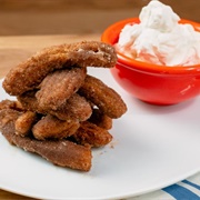 Churros With Sour Cream