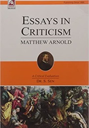 Essays in Criticism (Matthew Arnold)
