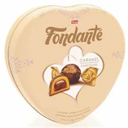 Elvan Fondante Caramel Chocolate Heart
