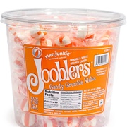 Jooblers Candy Crumble Melts Orange Candy