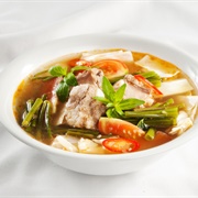 Canh Cải Chua Sườn Non
