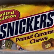 Snickers Peanut Caramel Chews
