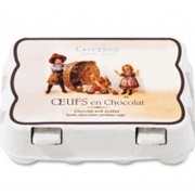 Cafe-Tasse Boite Oeufs Chocolat Noir & Praline