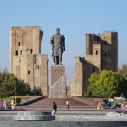 Ak-Saray Palace. Shakhrisabz, Uzbekistan