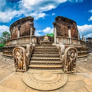 Ancient City of Polonnaruwa. Polonnaruwa, Sri Lanka