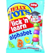 Jelly Tots Lick 'N Learn Alphabet