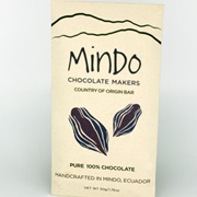 Mindo Pure 100% Chocolate Bar