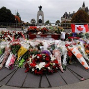 Remembrance Day at Ottawa's War Memorial (ON)