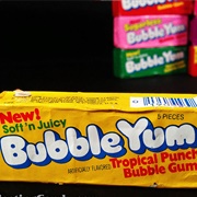 Bubble Yum Tropical Punch