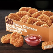 Mcdonald&#39;s Spicy Chicken McNuggets