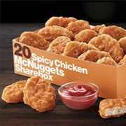 Mcdonald's Spicy Chicken McNuggets