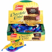 Lieber's White Chocolate Coins