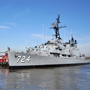 USS Laffey, DD-724, Charleston, South Carolina