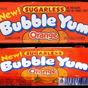 Bubble Yum Orange
