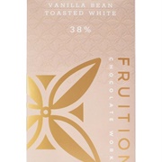 Fruition Vanilla Bean Toasted White 38% Chocolate Bar