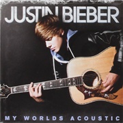 Justin Bieber &quot;My Worlds Acoustic&quot; Limited Edition CD + Vinyl Fan Pack