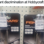 Lefty Items Cost More Than Righties. Always. No Sales. Ever.