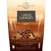 Green & Black's Hazelnut & Crushed Salted Corn