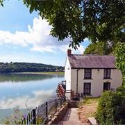 Dylan Thomas&#39; Boathouse, Laughane, Wales