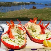 Crayfish in Kaikoura