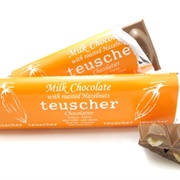 Teuscher Milk Chocolate W/ Hazelnuts