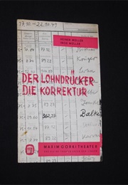 Die Korrektur (Inge Müller, Heiner Müller)