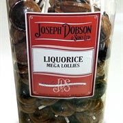 Joseph Dobson Liquorice Mega Lollies