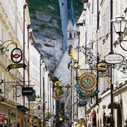 Getreidegasse, Salzburg