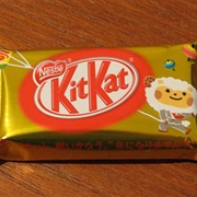 Kit Kat Gold-Coated