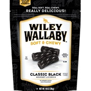 Wiley Wallaby Classic Black Licorice