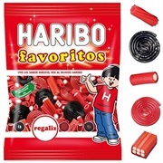 Haribo Favoritos Red + Black