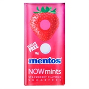 Mentos Now Mints Strawberry