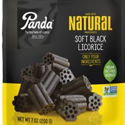 Panda Natural Soft Black Licorice