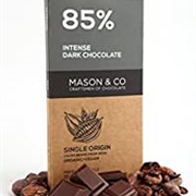 Mason & Co 85% Intense Dark Chocolate