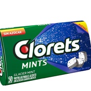Clorets Glacier Mint Gum